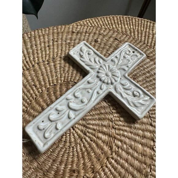 Cross Religious ceramic wind chime - Picture 6 of 9